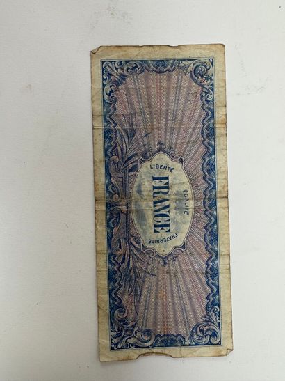 Lot of banknotes, assignats and coupons.
(wear,...