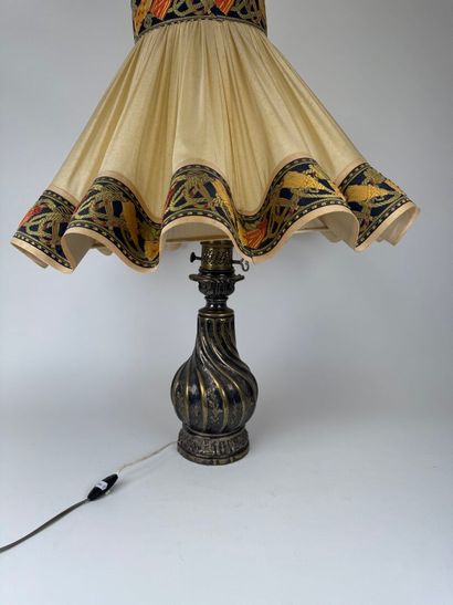 GAGNEAU in Paris.
Antique silver-plated bronze...