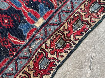IRAN. 
Hand-knotted polychrome wool carpet...
