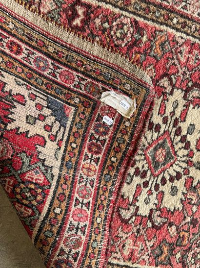 IRAN. 
Hand-knotted polychrome wool carpet...