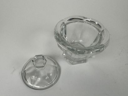 BACCARAT.
Moulded and pressed crystal covered...