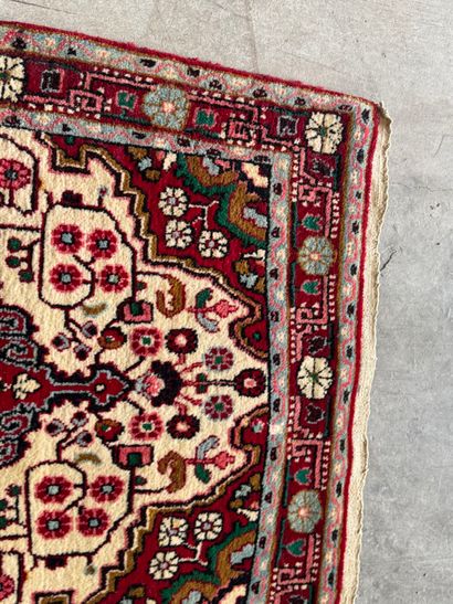 IRAN, Zandjan. 
Polychrome wool and silk...