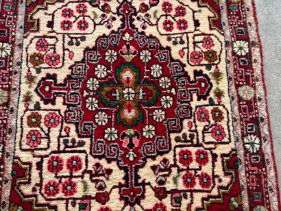 IRAN, Zandjan. 
Polychrome wool and silk...