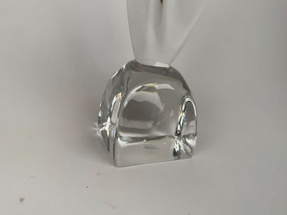 DAUM France.
Large sculpture in molded crystal...