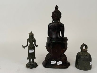 BURMA, 19th century. 
Buddha. 
Bronze proof....