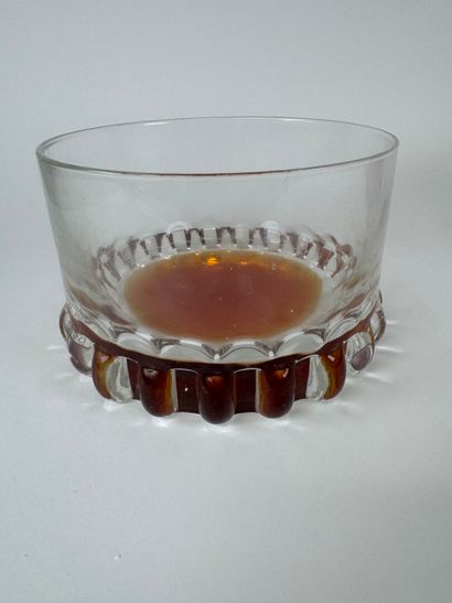 MURANO.
Small blown glass vase in shades...