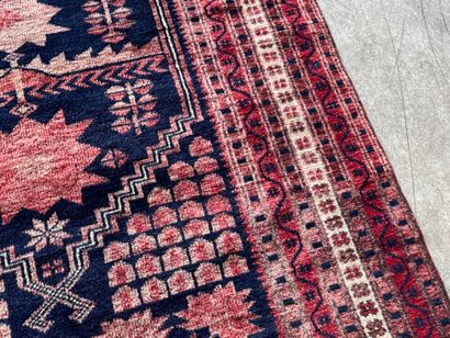 IRAN. 
Hand-knotted polychrome wool carpet...