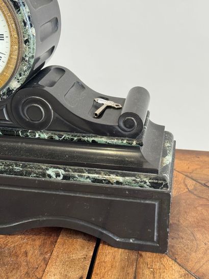 GRANDPIERRE Fils in Paris. Black marble and...