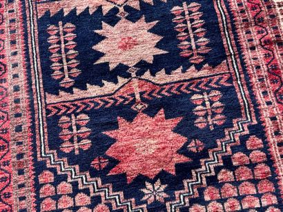 IRAN. 
Hand-knotted polychrome wool carpet...