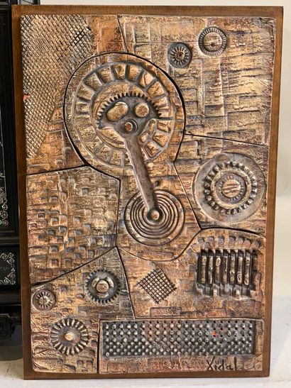 XIDAL, 20th century.
Untitled.
Terracotta...