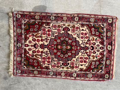 IRAN, Zandjan. 
Polychrome wool and silk...