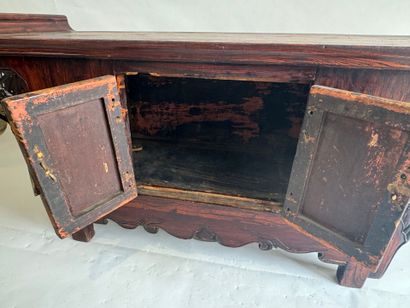 SOUTH ASIA, 20th century. 
Low sideboard...