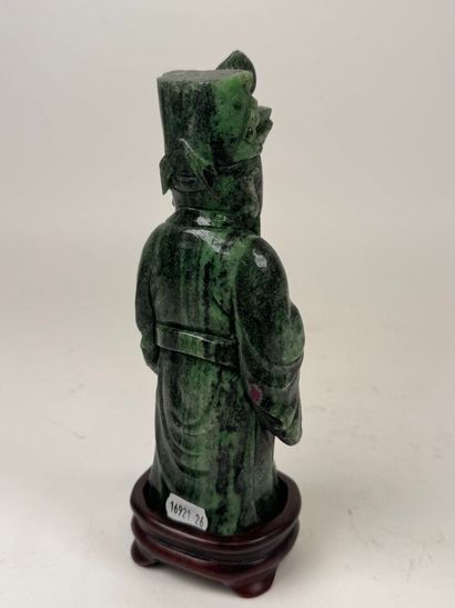 CHINA, 20th century.
Old wise man.
Carved...