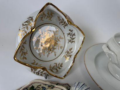 Important porcelain and earthenware polychrome...
