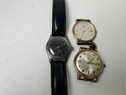 CORT - CITIZEN - various.
Three wristwatches.
(untested,...