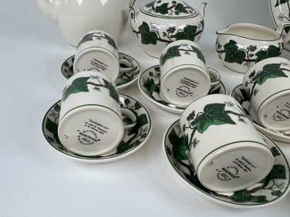 WEDGWOOD. Napoleon Ivy ceramic service set...