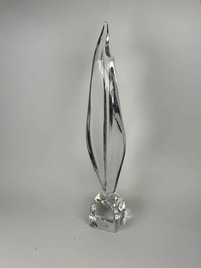 DAUM France.
Large sculpture in molded crystal...
