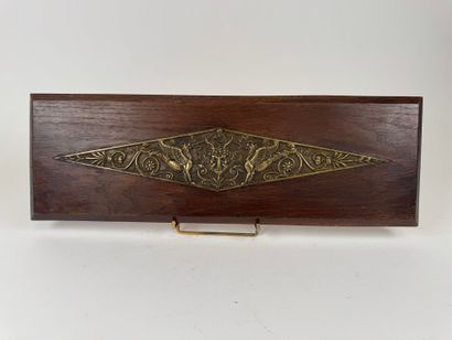 School, 19th century.
Rectangular panel in...