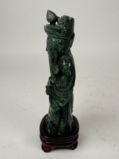 CHINA, 20th century.
Old wise man.
Carved...