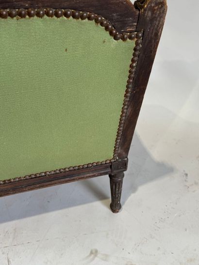 Louis XVI-style, molded and carved beech...