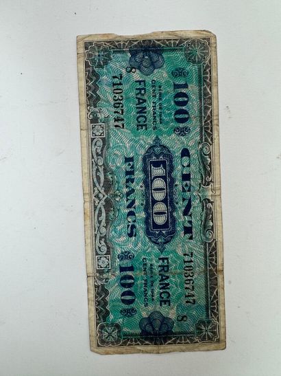 Lot of banknotes, assignats and coupons.
(wear,...