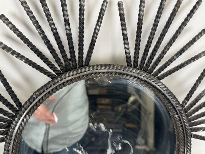 Circular wrought-iron 