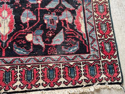 IRAN. 
Hand-knotted polychrome wool carpet...