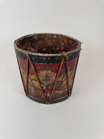 Small desk basket in boiled cardboard in...