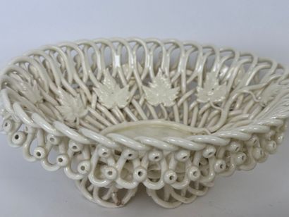LANGEAIS.
Eighteen cream and silver-plated...