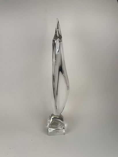 DAUM France.
Large sculpture in molded crystal...