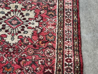 IRAN. 
Hand-knotted polychrome wool carpet...