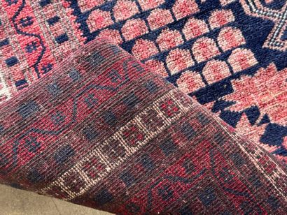 IRAN. 
Hand-knotted polychrome wool carpet...
