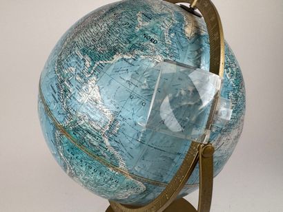 SCAN-GLOBE, Denmark.
Papier-mâché globe with...