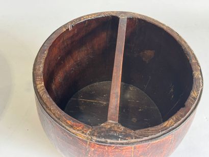 SOUTH ASIA, early 20th century. 
Rice bucket...