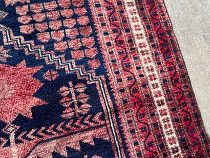 IRAN. 
Hand-knotted polychrome wool carpet...