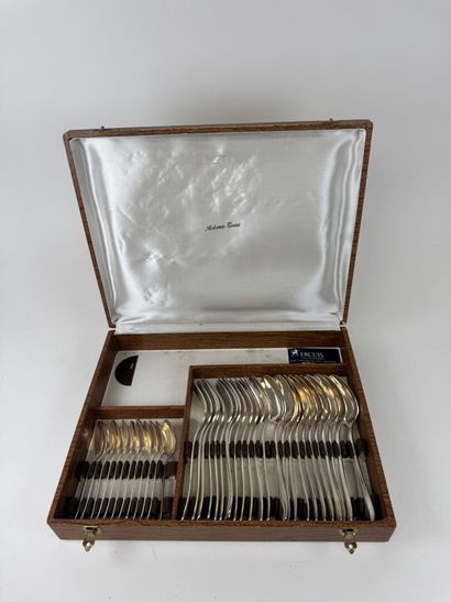 ERCUIS.
Part of a silver-plated menagère,...