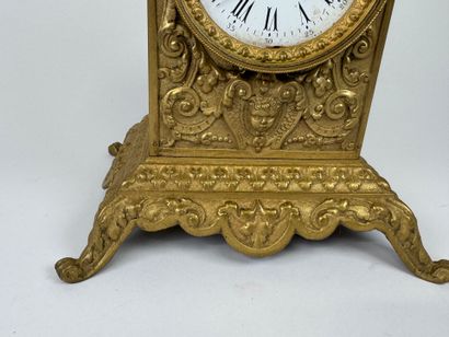 Louis XIV style chased and gilt bronze terminal...