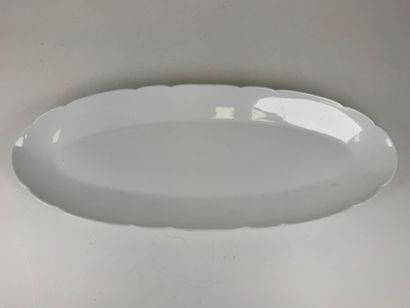Polychrome porcelain and earthenware set...