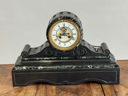 GRANDPIERRE Fils in Paris. Black marble and...