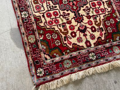 IRAN, Zandjan. 
Polychrome wool and silk...
