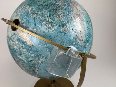 SCAN-GLOBE, Denmark.
Papier-mâché globe with...