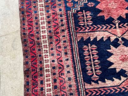 IRAN. 
Hand-knotted polychrome wool carpet...