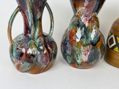 GERMANY and others.
Four polychrome earthenware...