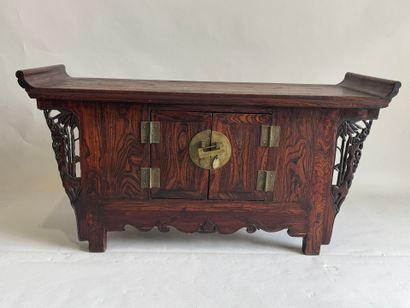 SOUTH ASIA, 20th century. 
Low sideboard...