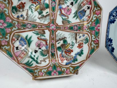 China, 20th century.
Porcelain plate with...