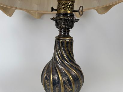 GAGNEAU in Paris.
Antique silver-plated bronze...