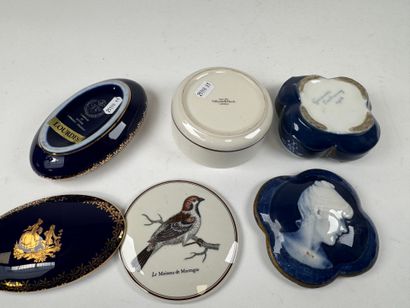 VILLEROY & BOCH. small circular bonbonnière...