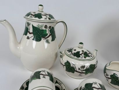 WEDGWOOD. Napoleon Ivy ceramic service set...