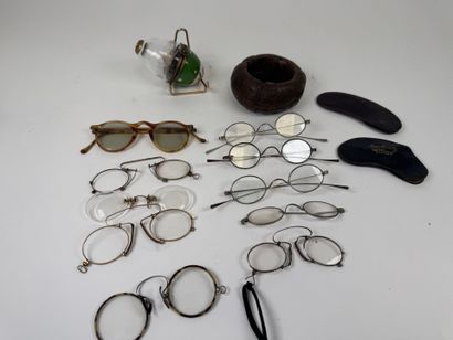 Small collection of binoculars or glasses...