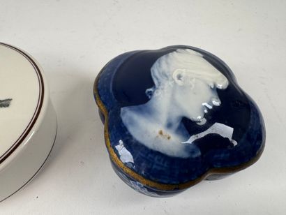 VILLEROY & BOCH. small circular bonbonnière...